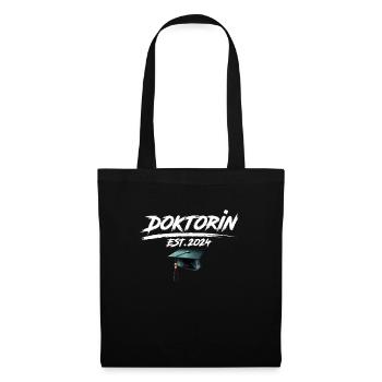 Doctor Est. 2024 Doctoral Degree Passed - Tote Bag - black - Front