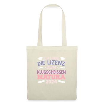 Licence Maturantin à Clever-Ass Matura - Sac en tissu - nature - Devant