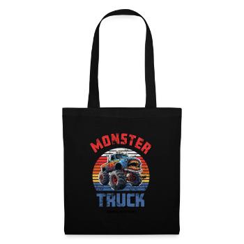 Monster Truck - Sac en tissu - noir - Devant