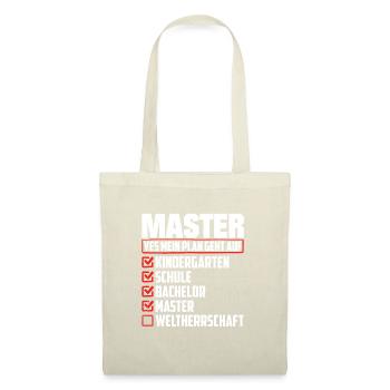 Master's Degree List Completed Master's Thesis - Tote Bag - nature - Front
