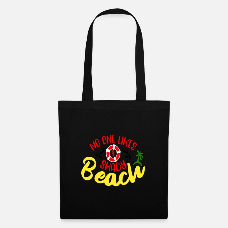 No one likes a shady Beach - Tote Bag - black