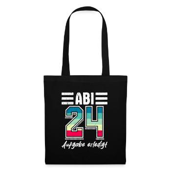 Tâche Abi 24 accomplie par les bacheliers en 2024 - Sac en tissu - noir - Devant
