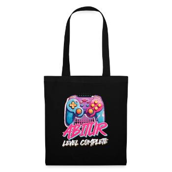 Diplômés du niveau Abitur 2024 Complete Gamer High School - Sac en tissu - noir - Devant