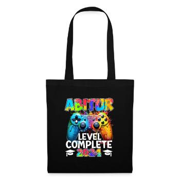 Diplômés du niveau Abitur 2024 Complete Gamer High School - Sac en tissu - noir - Devant