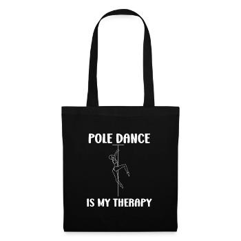 Pole Dance Pole Dance für Frauen - Stoffbeutel - Schwarz - Vorne