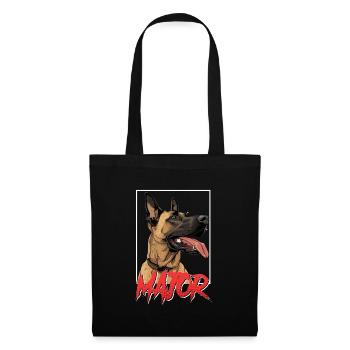 Belgian Shepherd MAJOR Malinois Dog - Tote Bag - black - Front
