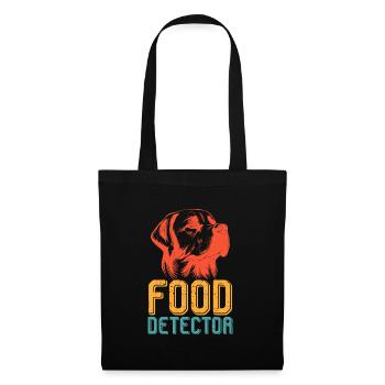Labrador FOOD TRACKER Funny Labrador - Tote Bag - black - Front