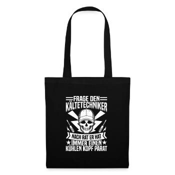 Mécatronicien pour les outils de réfrigération - Sac en tissu - noir - Devant