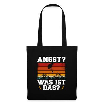 Parachute Skydiving Accessories - Tote Bag - black - Front
