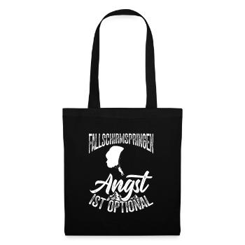 Parachute Accessories Voucher Skydiving - Tote Bag - black - Front
