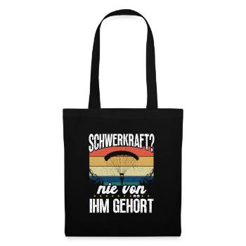 Parachuting Accessories Parachutists - Tote Bag - black - Front