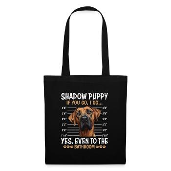 Ridgeback SHADOW PUPPY IF YOU GO I GO Funny - Tote Bag - black - Front