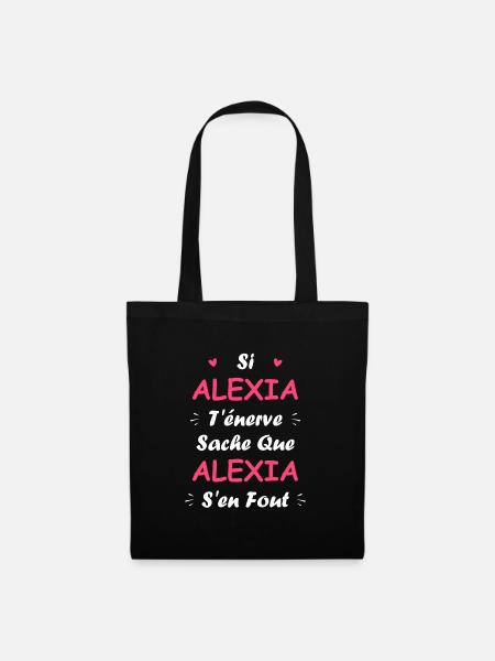 alexia - Sac en tissu - noir