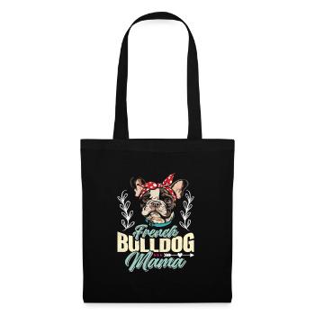 Dog Mom FRENCH BULLDOG MOM Dog Owner - Tote Bag - black - Front