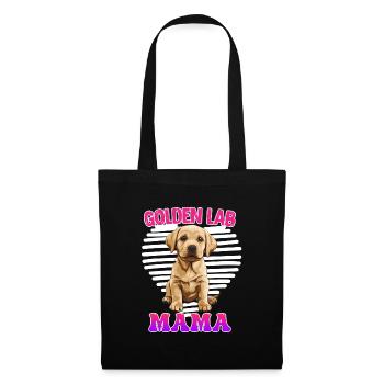 Golden Labrador Mama Golden Lab Mom Labrador - Tote Bag - black - Front