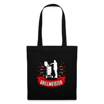 Grillmeister Grill Lovers Barbecue Party Fun - Sac en tissu - noir - Devant
