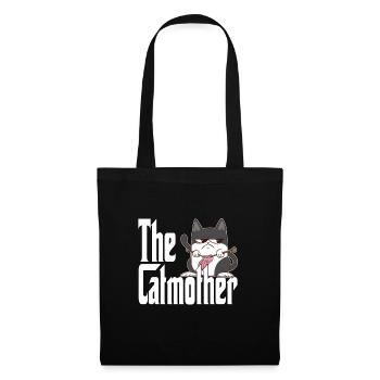 Cat Mom The Catmother Crazy Cat Mother Kitty Mommy - Tote Bag - black - Front