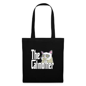 Cat Mom The Catmother Crazy Cat Mother Kitty Mommy - Tote Bag - black - Front