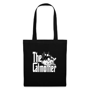 Cat Mom The Catmother Crazy Cat Mother Kitty Mommy - Tote Bag - black - Front