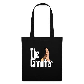 Cat Mom The Catmother Crazy Cat Mother Kitty Mommy - Tote Bag - black - Front