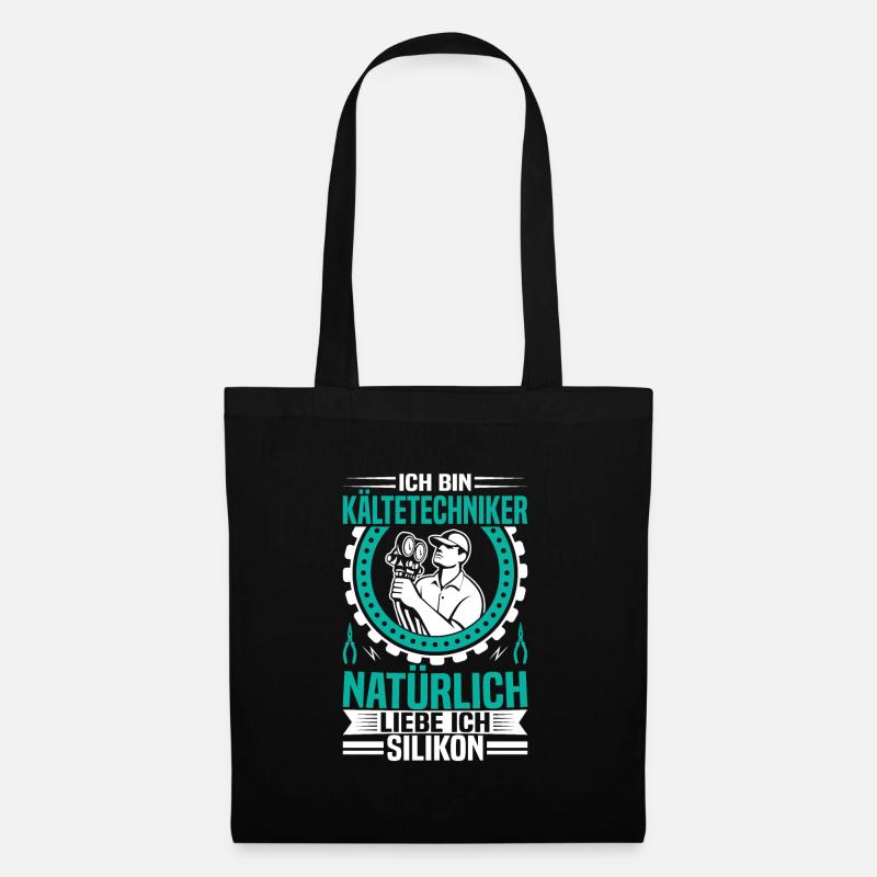 Refrigeration Technician Air Conditioning Technology for Air Conditioning Engineers - Tote Bag - black