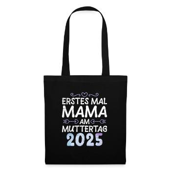 Expectant Mom FIRST TIME MOM ON MOTHER'S DAY - Tote Bag - black - Front