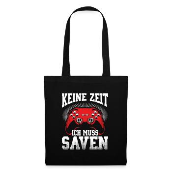 Gaming PC Controller Keyboard Gamepad Video Game - Tote Bag - black - Front