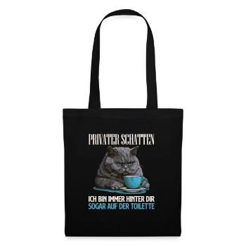 British Shorthair PRIVATE SHADE Funny - Tote Bag - black - Front