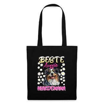 Australian Shepherd BEST AUSSIE DOG MOM - Tote Bag - black - Front