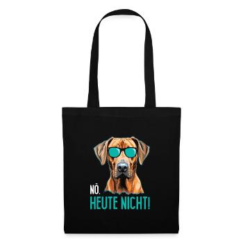 Rhodesian Ridgeback NÖ HEUTE NICHT Glacière - Sac en tissu - noir - Devant
