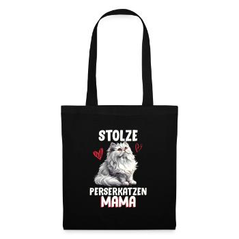 Chat Persan PROUD PERSIAN CATS MAMAN Persan - Sac en tissu - noir - Devant