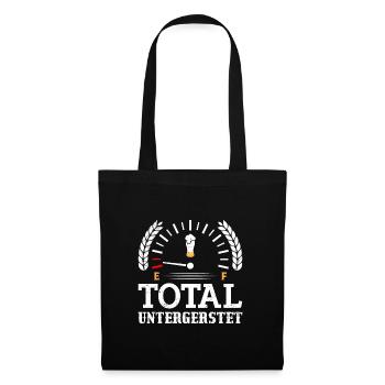 bière vide bière recharge de carburant bière - Sac en tissu - noir - Devant
