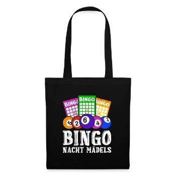 Bingo Lovers BINGO NIGHT GIRLS Funny - Tote Bag - black - Front