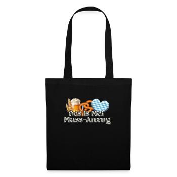 Munich Folk Festival DES IS MEI MADE-TO-MEASURE SUIT Funny - Tote Bag - black - Front