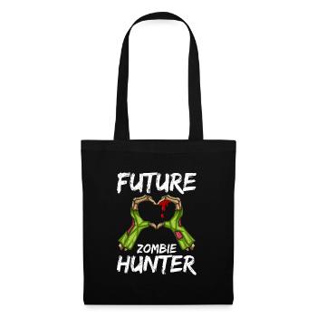 Costume d’Halloween Enfants FUTURE ZOMBIE HUNTER - Sac en tissu - noir - Devant