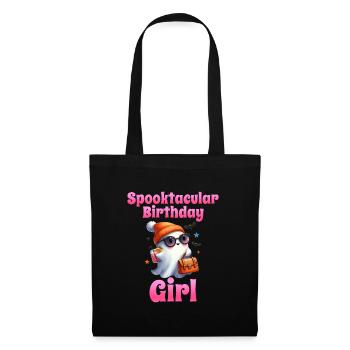 Halloween Enfants SPOOKTACULAR BIRTHDAY GIRL - Sac en tissu - noir - Devant