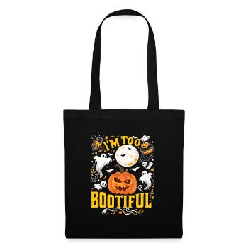 Costume d’Halloween Enfants JE SUIS TROP BOOTIFUL Drôle - Sac en tissu - noir - Devant