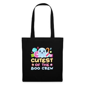 Halloween Costume CUTEST OF THE BOO CREW Funny - Tote Bag - black - Front