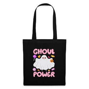 Halloween Costume GHOUL POWER Halloween Party - Tote Bag - black - Front
