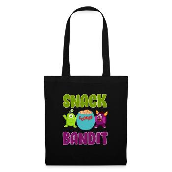 Costume d’Halloween SNACK BANDIT Funny Kids - Sac en tissu - noir - Devant