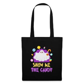 Fête d’Halloween SHOW ME CANDY Costume d’Halloween - Sac en tissu - noir - Devant