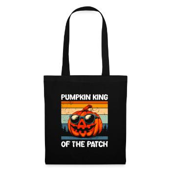 Halloween Costume PUMPKIN KING OF THE PATCH - Tote Bag - black - Front