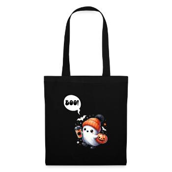 Halloween Costume Kids BOOO Funny Girl - Tote Bag - black - Front