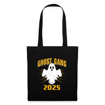 Halloween Kostüm Kinder GHOST GANG 2025 - Stoffbeutel - Schwarz - Vorne