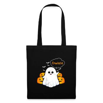 Halloween Costume Kids CAUGHT Funny - Tote Bag - black - Front