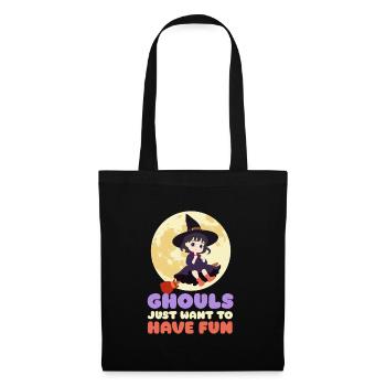 Halloween Costume GIRLS JUST WANT FUN Party - Tote Bag - black - Front