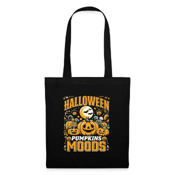 HALLOWEEN PUMPKIN MOODS Funny Halloween - Tote Bag - black - Front