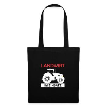 Farmer in action Farmer Funny saying nature - Tote Bag - black - Front