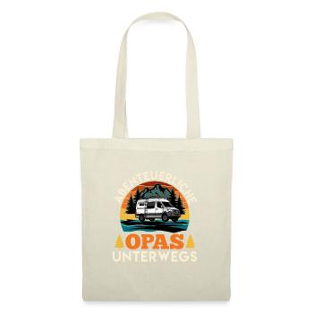 Camping ABENTEUERLICHE OPAS UNTERWEGS Lustiges - Stoffbeutel - Natur - Vorne