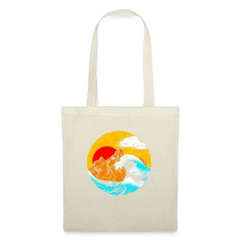 Art japonais - Sac en tissu - nature - Devant